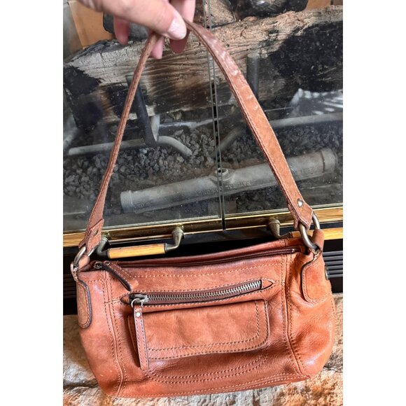 Vintage fossil brown bag 2000 Hanover ZB2868 - Picture 1 of 5